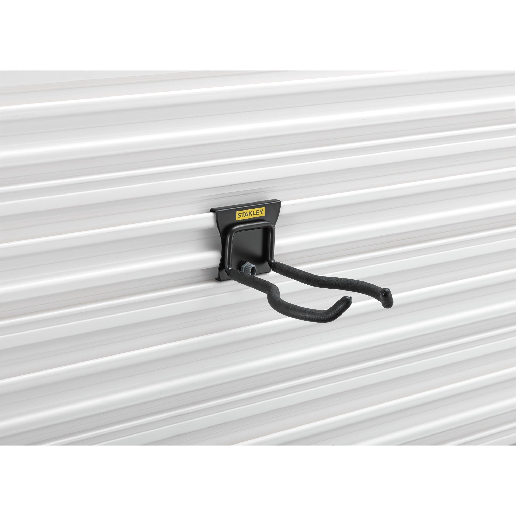 Stanley track wall - haak voor tuingereedschap houder (zwart)