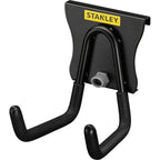 Stanley track wall - universele haak medium houder (zwart)