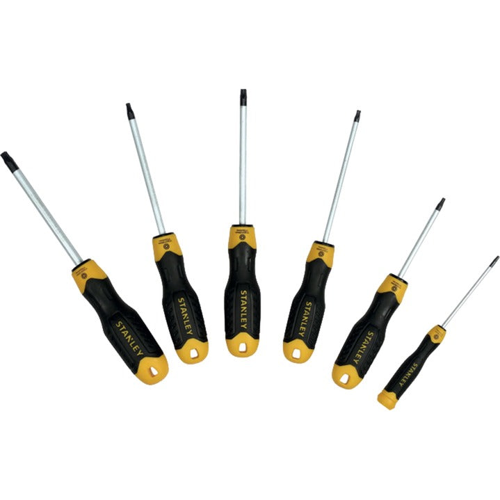 Stanley transmodule cushiongrip schroevendraaiers torx 6-delig - stmt1-74182 - stmt1-74182