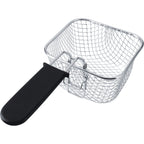Steba df95f - minifriteuse fondue frituurpan (roestvrij staal zwart, 1,25 liter)