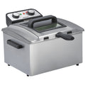 Steba df 300 frituurpan (roestvrij staal, 5,0 liter)