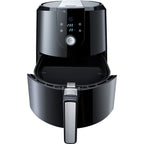 Steba hf 5000 xl heteluchtfriteuse (zwart roestvrij staal, 5,2 liter)