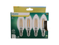 Sylvania ledlamp - e14 - 470 lm - kaars - helder - 4 stuks