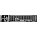 Synology rackstation rs3621rpxs nas (zwart grijs, 4x lan, usb 3.0)