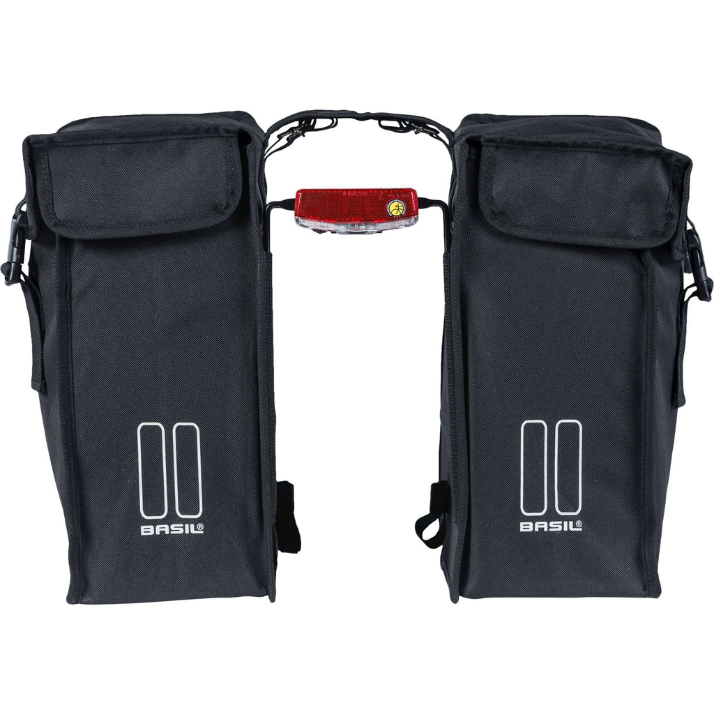 Basil B.V. Tas basil-mara dubbel xxl zwart | 47l