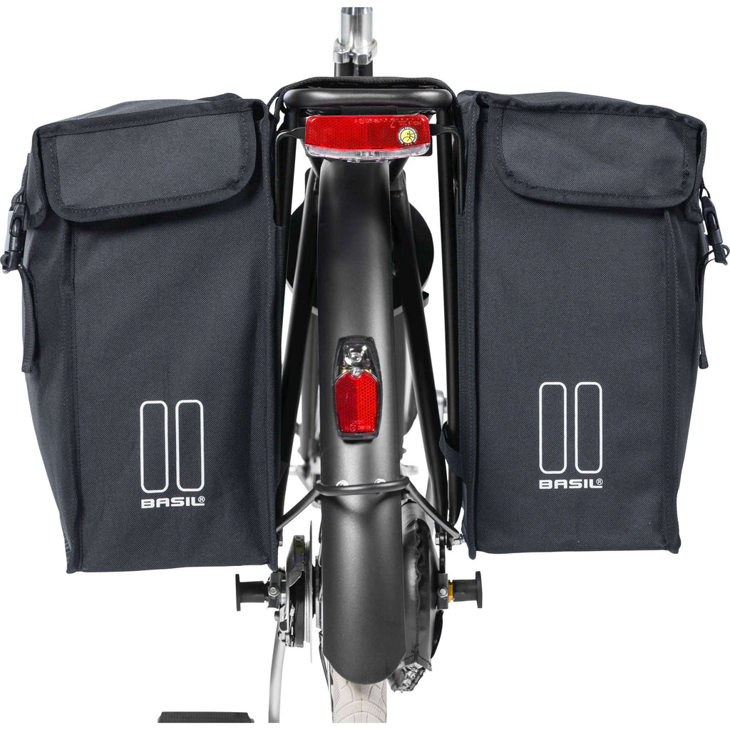 Basil B.V. Tas basil-mara dubbel xxl zwart | 47l