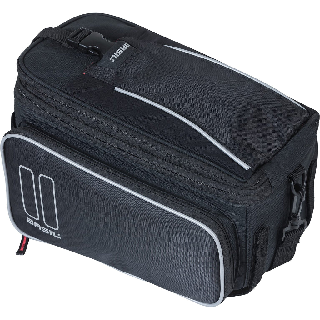 Basil Sport Design Trunkbag - Bagagedragertas - Zwart - Sport - 7-15L