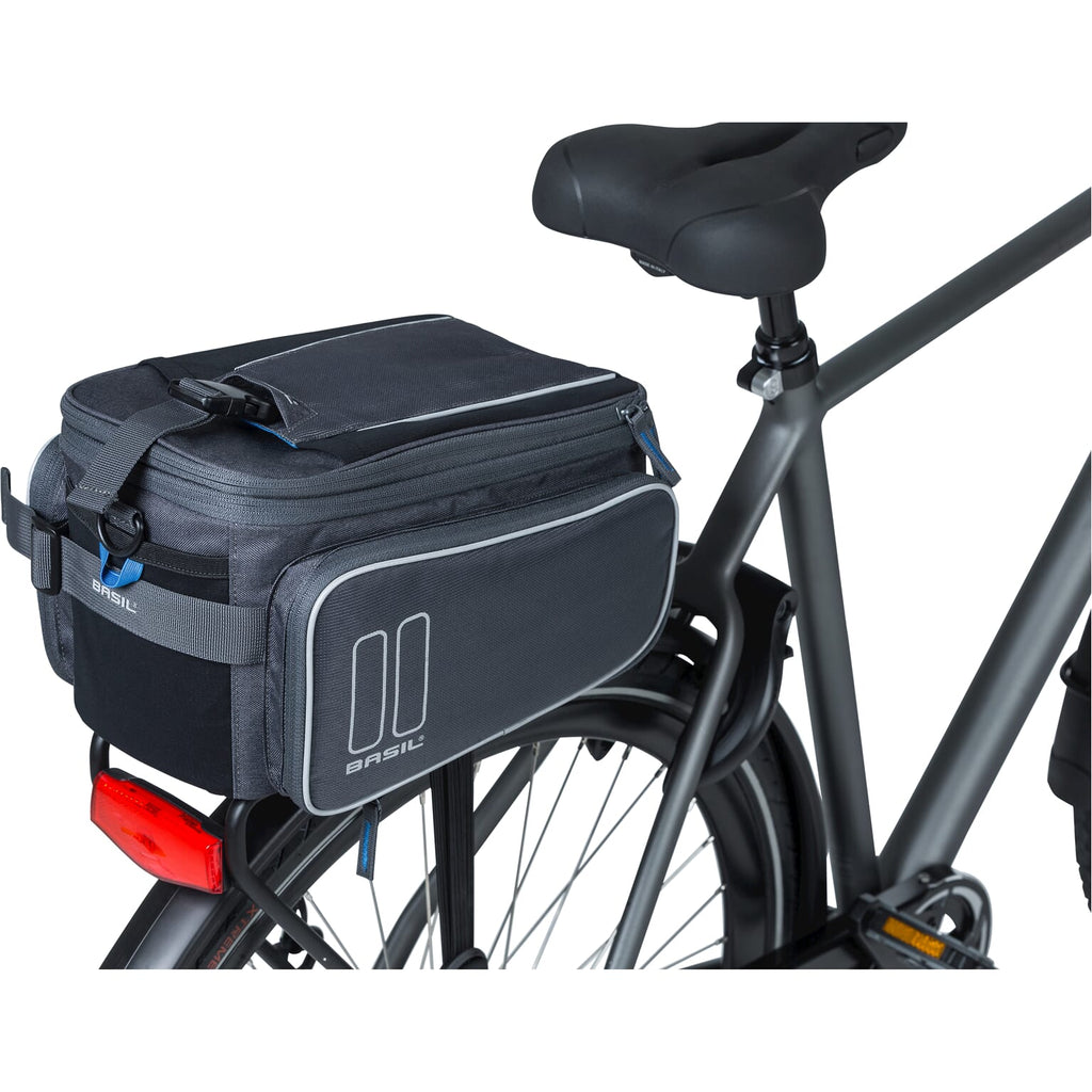 Basil Sport Design Trunkbag MIK - Grijs - Fietsrugzak - Unisex - Sportief - 7-15L