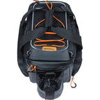 BASIL Miles XL Bagagedragertas Waterdichte zwarte tas voor elektrische fiets 36L MIK-systeem