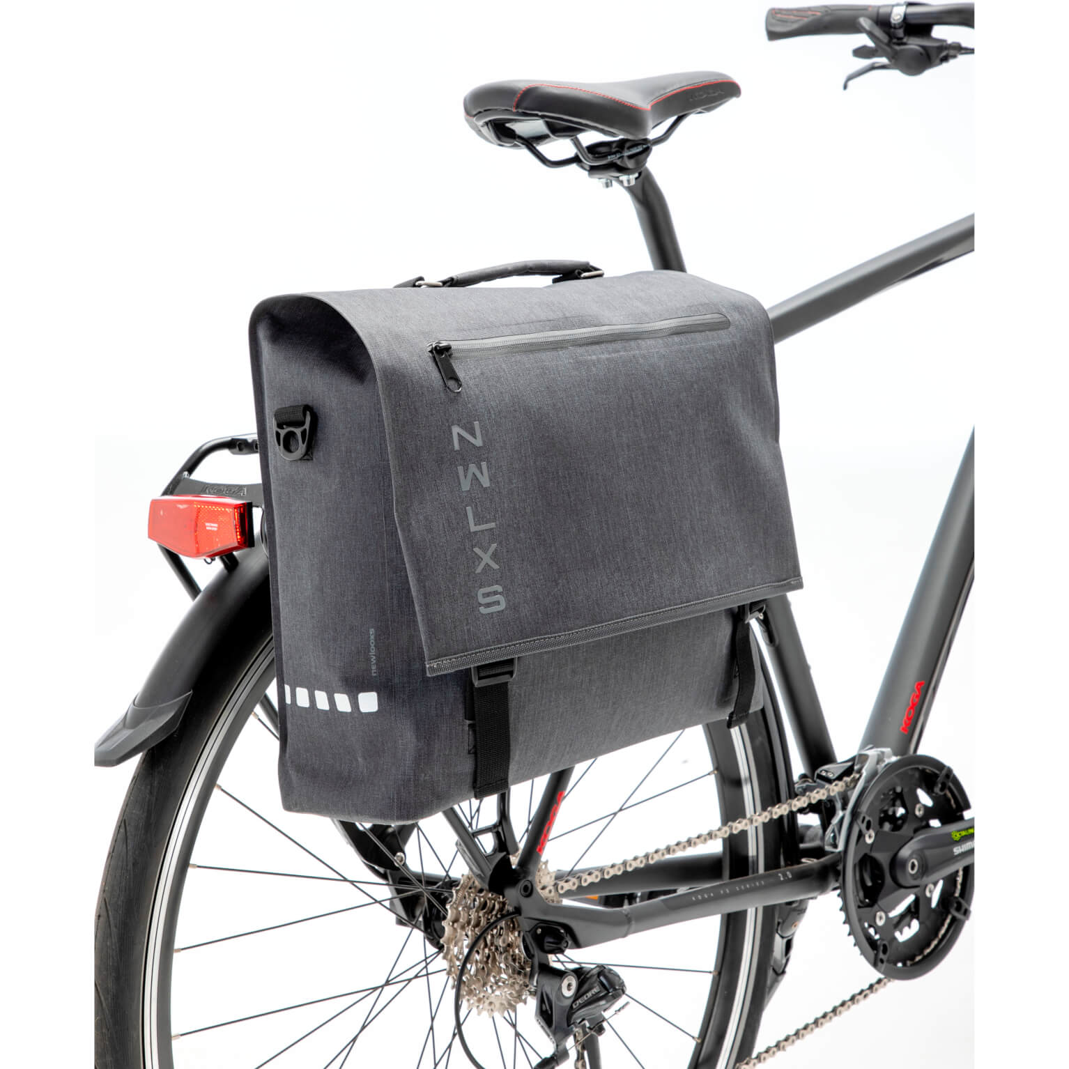 New Looxs Varo Messenger Schoudertas - Grijs - Waterdicht - 15L