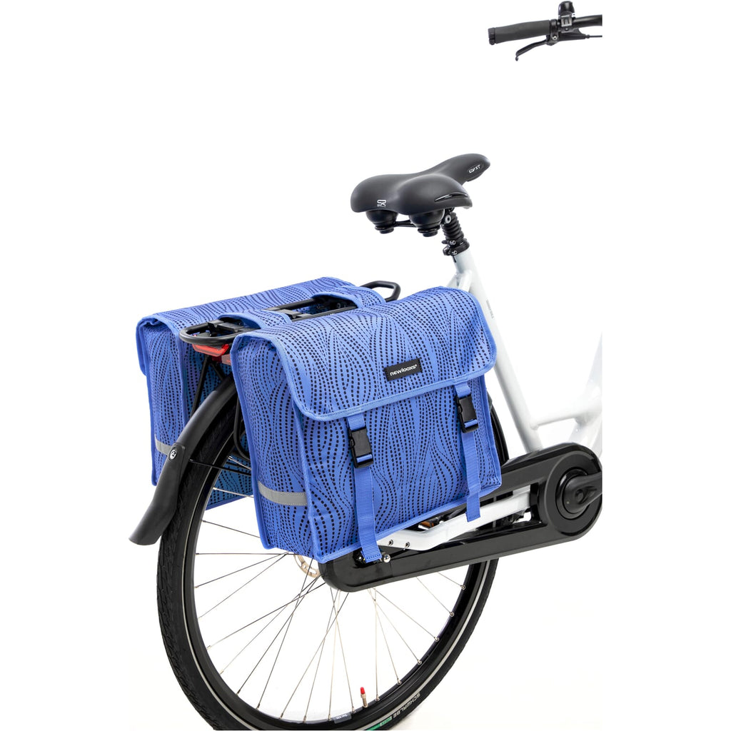 New tas looxs fiori double dubbel | alma | blauw | 30l