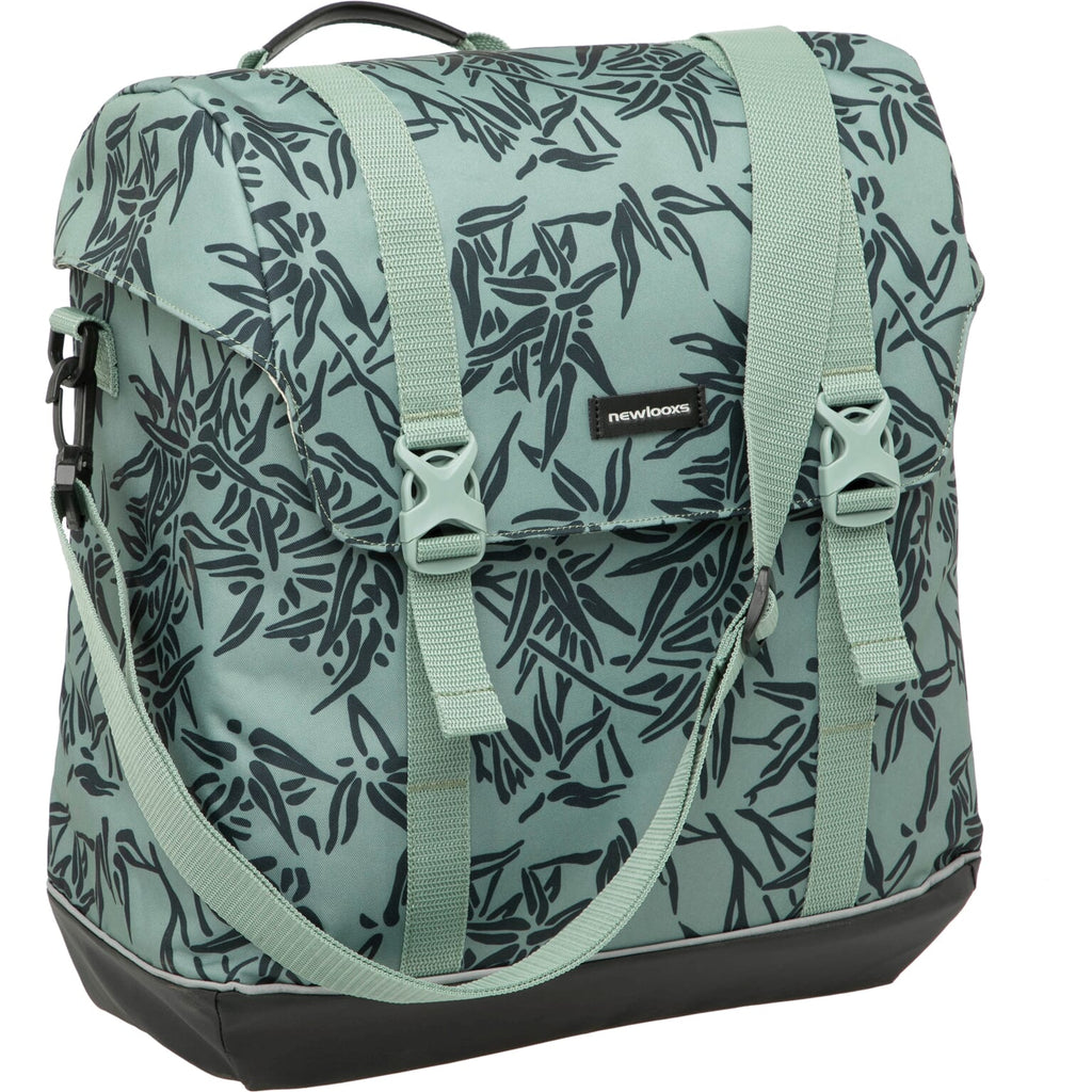Newlooxs Alba enkele fietstas Groen Polyester 21L