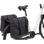 Newlooxs New Dubbele Fietstas Alba Zwart 42L
