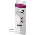 Taya ketting nove-91 1 2x5 64x116, 9 speed, zilver