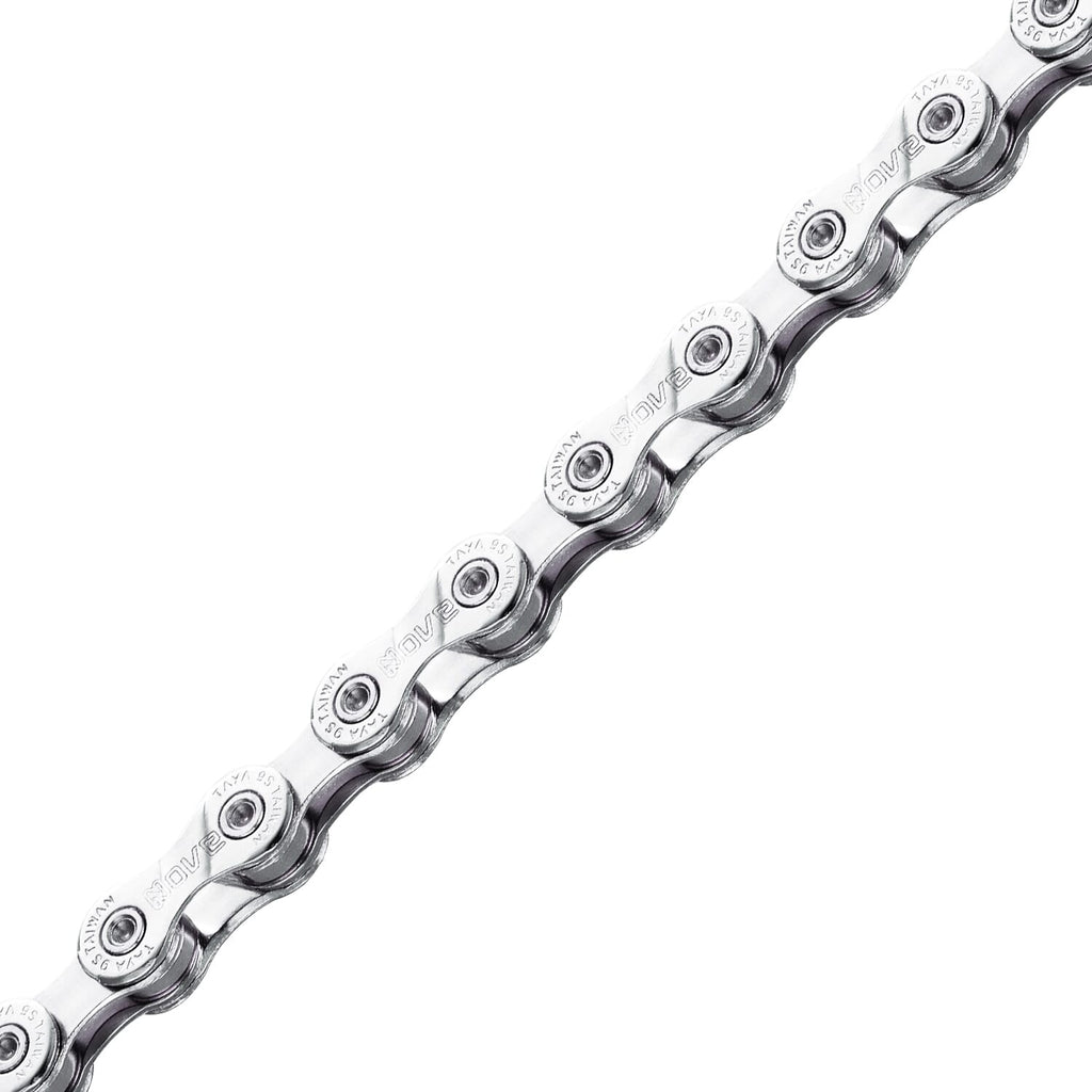 Taya ketting nove-91 1 2x5 64x116, 9 speed, zilver