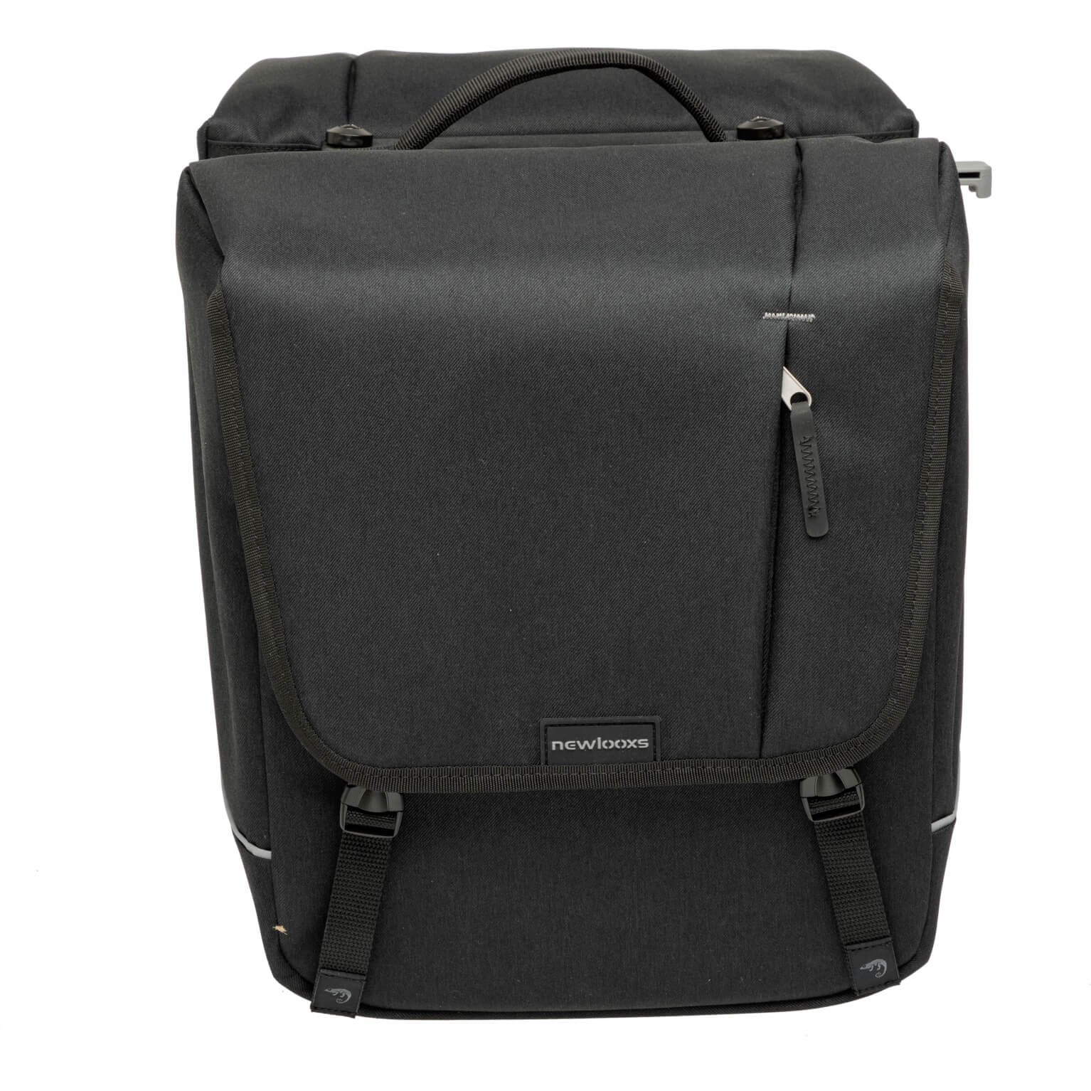 Newlooxs New Nova Double Dubbele Fietstas, Waterafstotend, Zwart