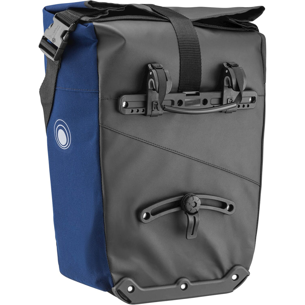 Clarijs fietstas solobag 24l zwart-blauw