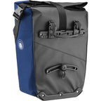 Clarijs fietstas solobag 24l zwart-blauw