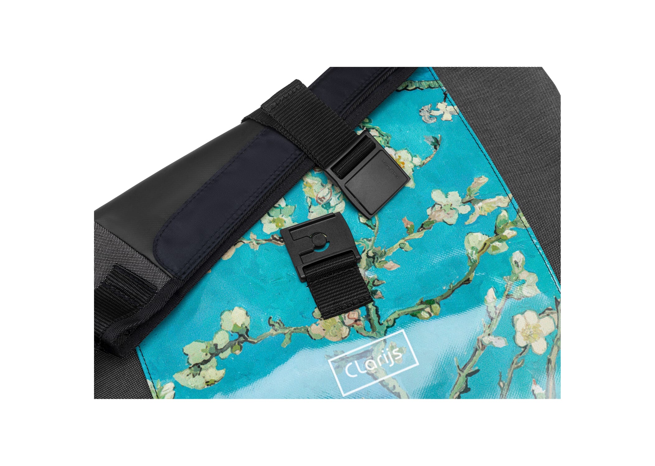 Clarijs fietstas solobag 24l van gogh almond blossom