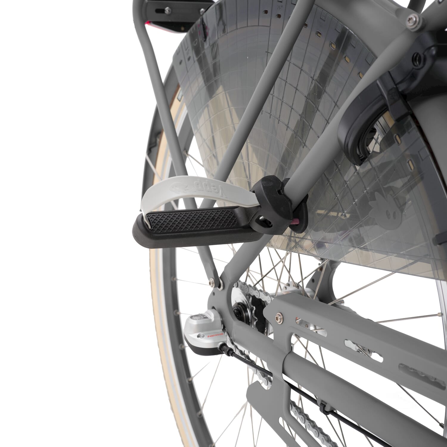 Yepp thule achterzitje junior budget zwart + ie feet