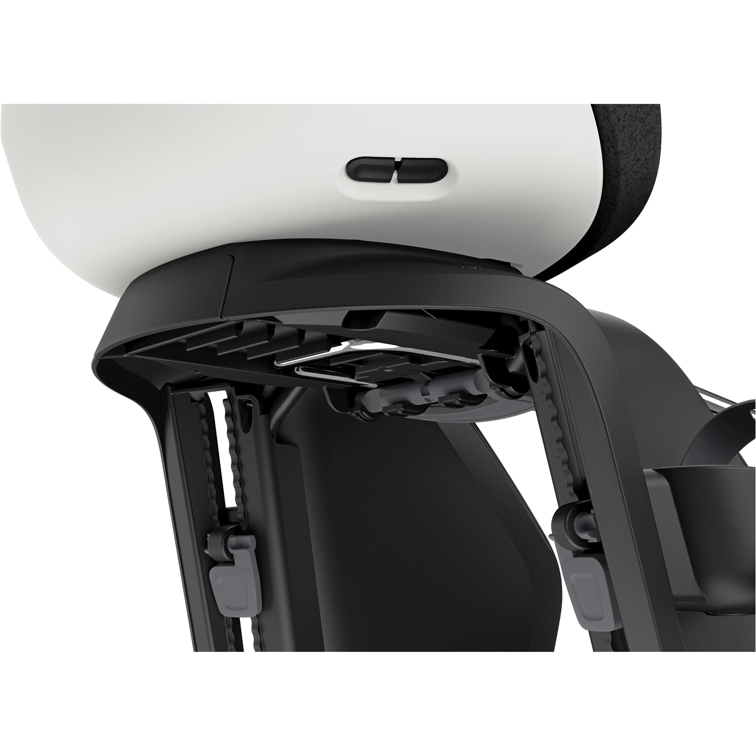 Thule kinderzitje achter yepp nexxt 2 maxi voor framebevestiging - snow white
