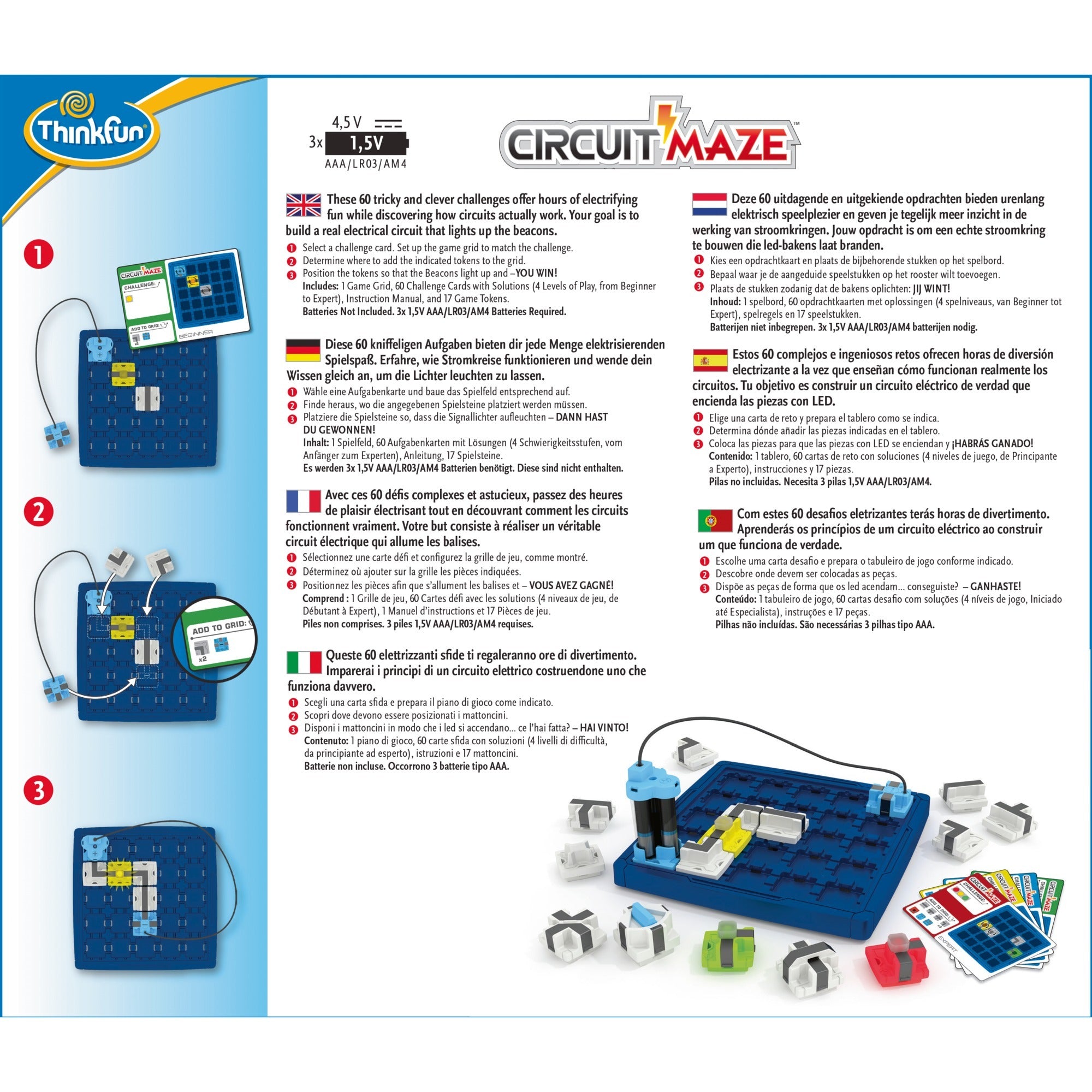 Ravensburger thinkfun circuit maze