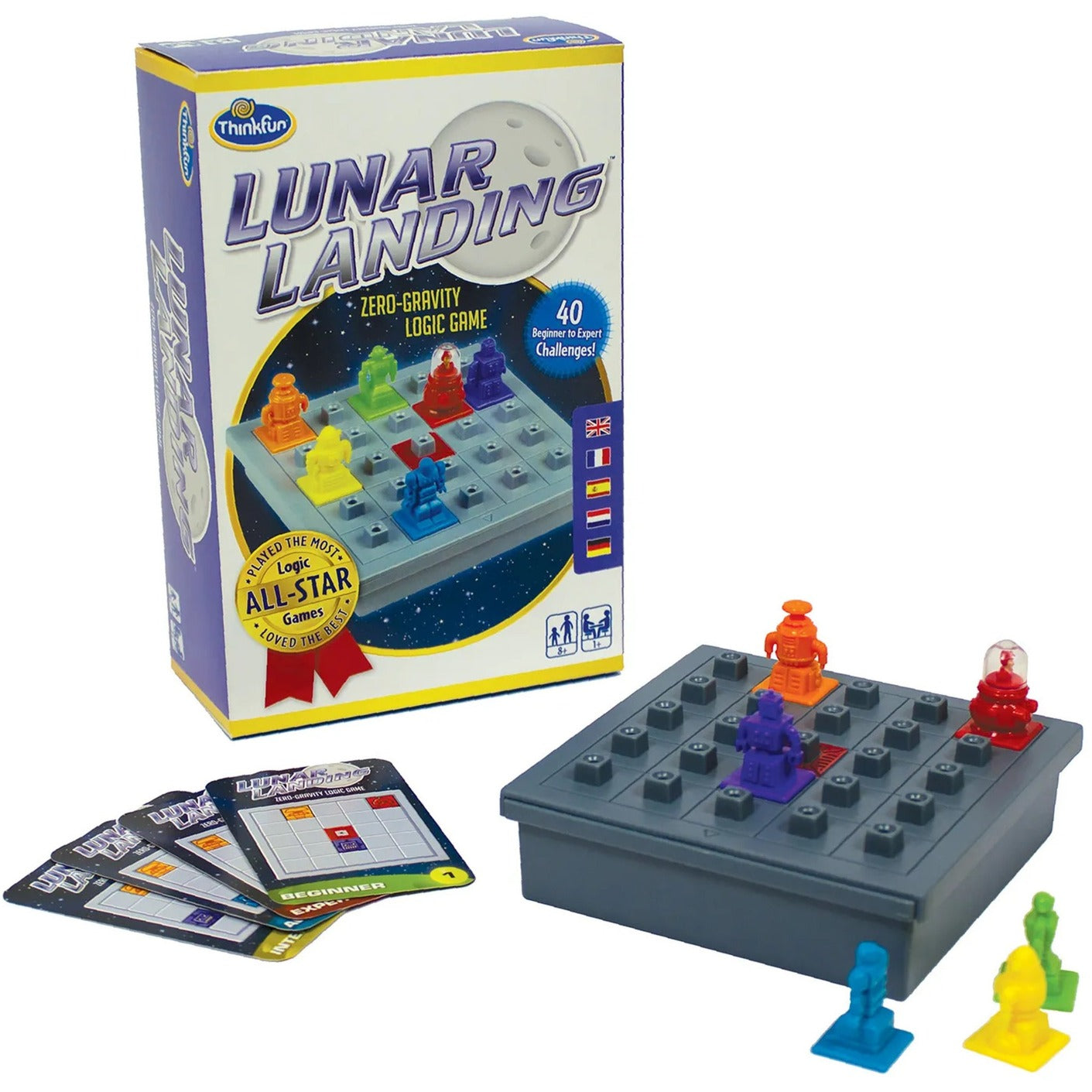 think fun lunar landing behendigheidsspel (nederlands, 1 speler, vanaf 8 jaar)