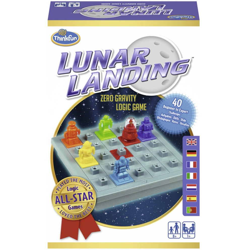 think fun lunar landing behendigheidsspel (nederlands, 1 speler, vanaf 8 jaar)