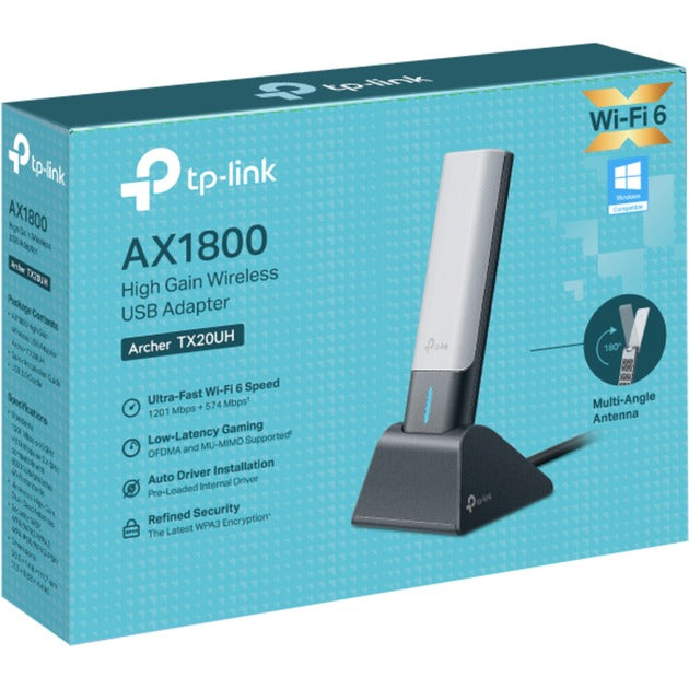 Tp-link archer tx20uh wlan adapter (grijs)