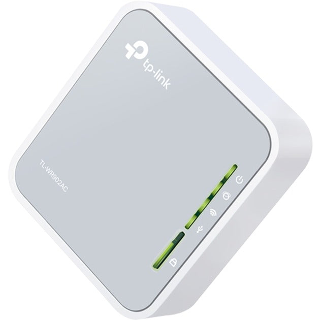 Tp-link tl-wr902ac, ac750 wireless travel router (wit grijs)