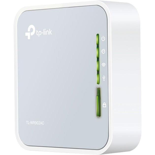 Tp-link tl-wr902ac, ac750 wireless travel router (wit grijs)