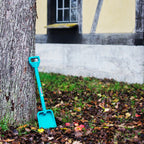 Klein bosch tuinset (kruiwagen hark schop)