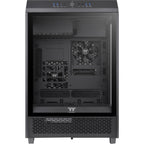 Thermaltake the tower 500 midi tower behuizing (zwart | 4x usb-a | 1x usb-c | tempered glass)
