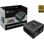 Thermaltake toughpower gf a3 gold - tt premium edition modulaire 850 watt voeding (zwart, 4x pcie)