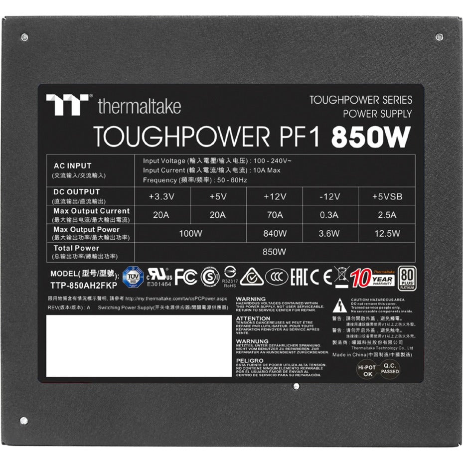 Thermaltake Thermaltake Toughpower PF1 850W