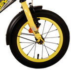 Volare Thombike Kinderfiets Jongens 14 inch Zwart Geel Twee Handremmen