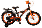 Volare Thombike Kinderfiets Jongens 16 inch Zwart Oranje Twee Handremmen