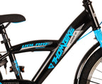 Volare Thombike Kinderfiets Jongens 20 inch Zwart Blauw Twee Handremmen