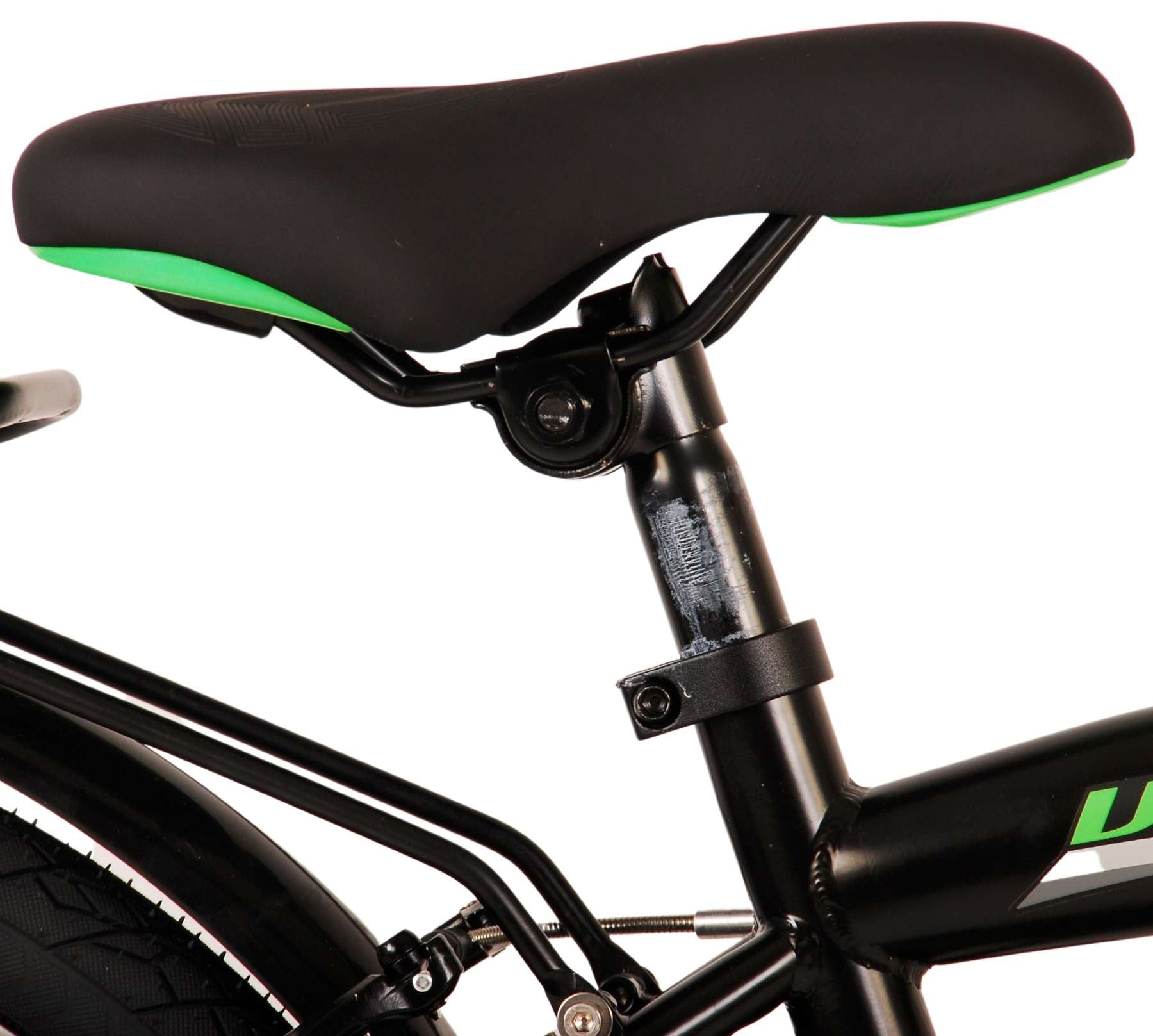 Volare Thombike Kinderfiets Jongens 20 inch Zwart Groen Twee Handremmen