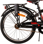Volare Thombike Kinderfiets Jongens 20 inch Zwart Rood Twee Handremmen