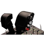 Thrustmaster hotas warthog joystick en throttle gaming hotas (zwart zilver, pc)