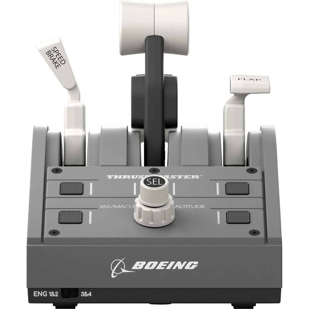 Thrustmaster tca yoke pack boeing edition gaming set (zwart grijs, pc, xbox one, xbox series x|s)