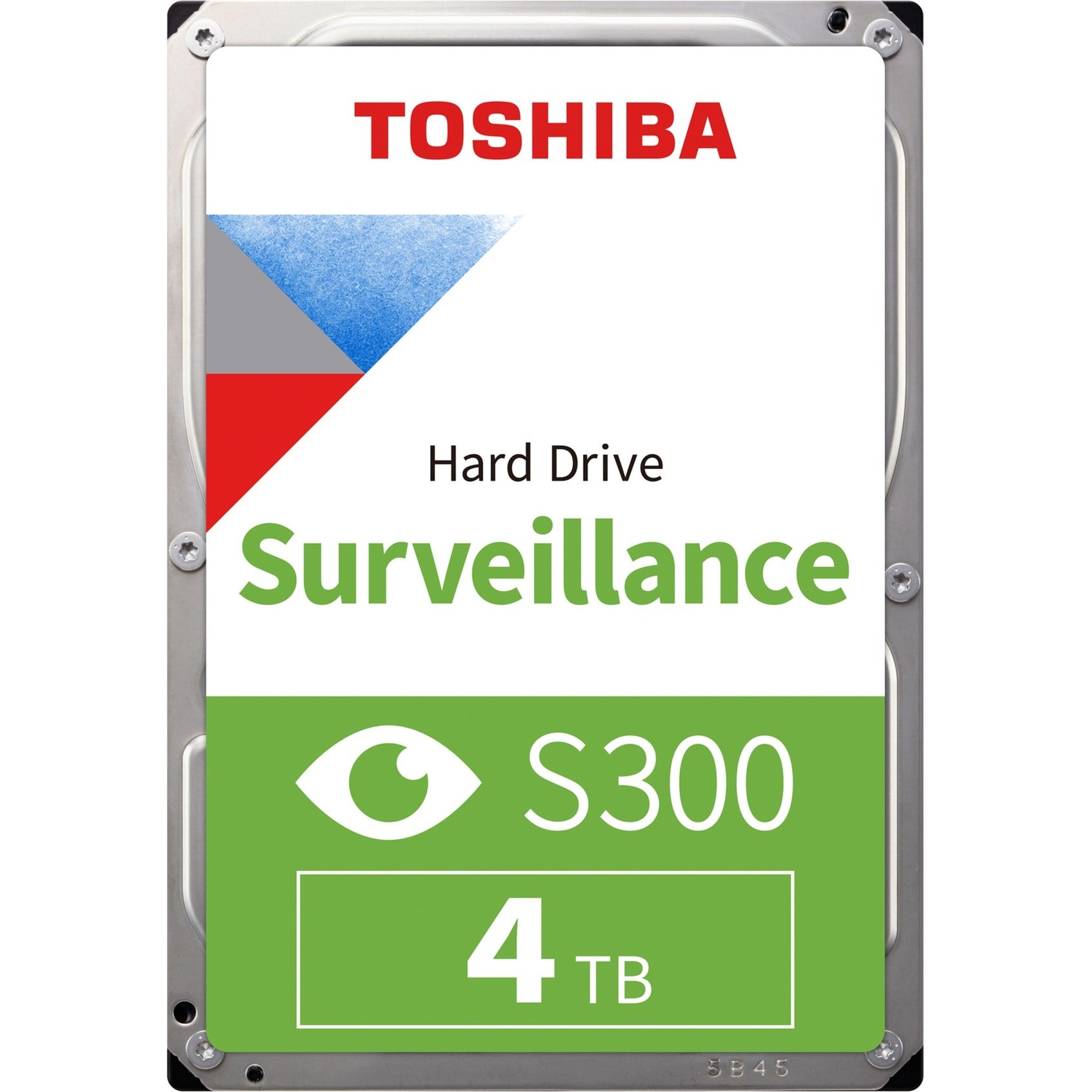 Toshiba s300 4 tb harde schijf (sata 6gb s, 3,5 )