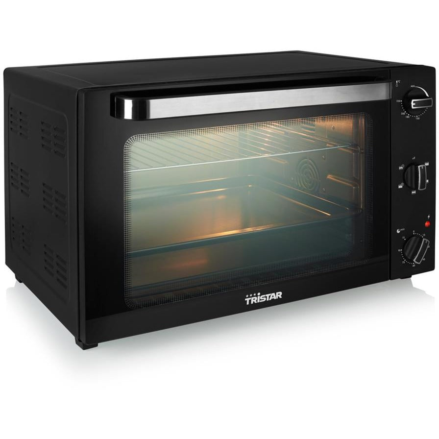 Tristar ov-3640 hetelucht oven (zwart, 60 liter)
