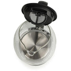 Tristar wk-3405 glazen waterkoker (zwart transparant, 1,7 liter)