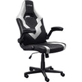 Trust gxt 703w riye gamingstoel (zwart wit)