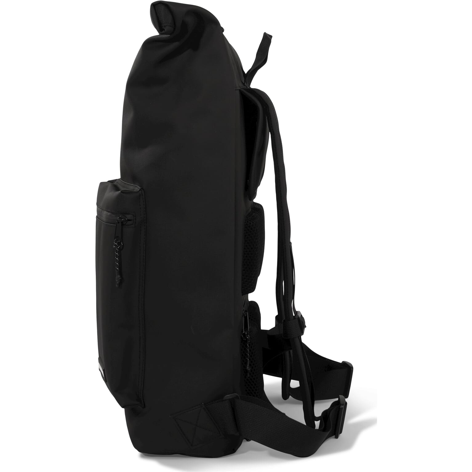 Urbanproof fietstas rolltop up recycle 20l zwart