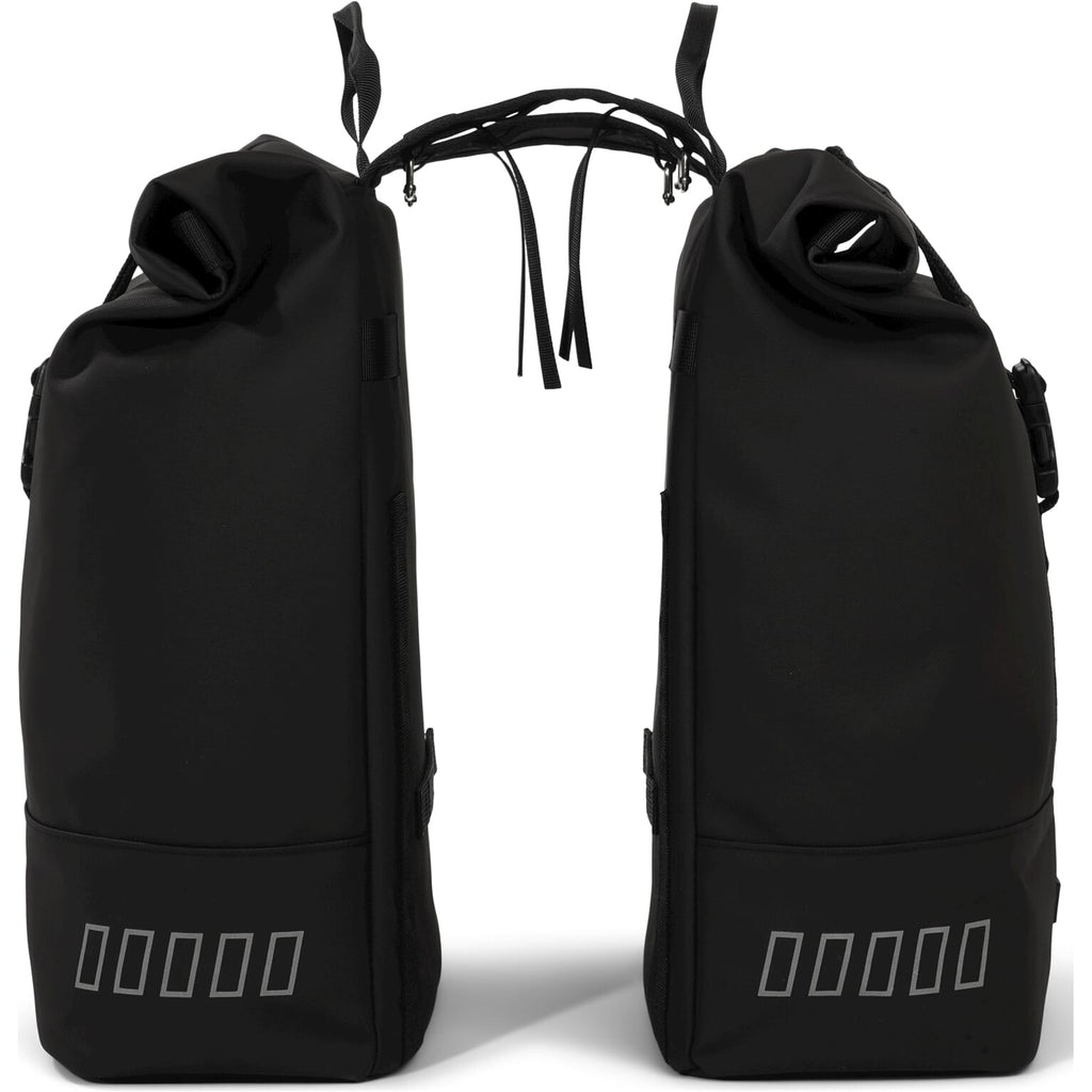 Urbanproof tas double roll up recycle 38l zwart