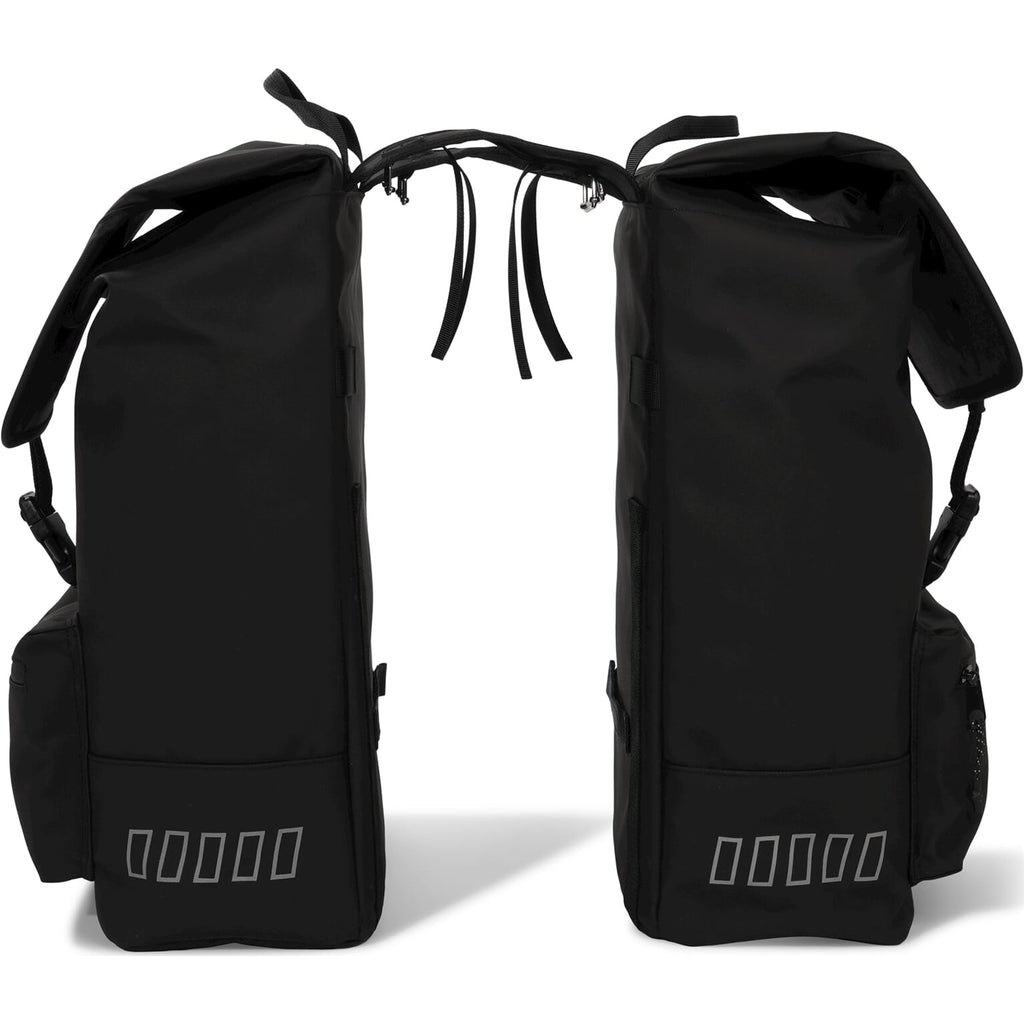 Urbanproof tas double cargo up recycle 38l zwart