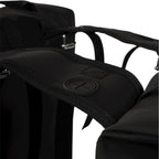 Urbanproof tas double cargo up recycle 38l zwart